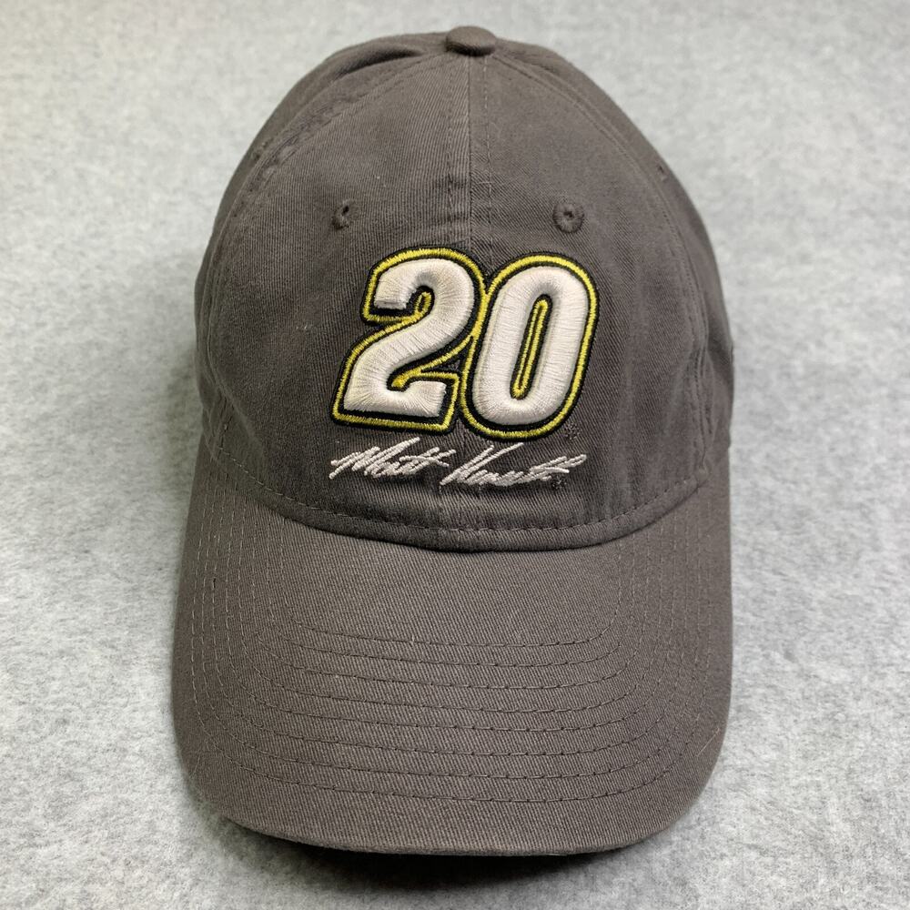 Nascar New Era Womens Hat Cap Strap Back Gray #20 Matt Jenseth